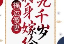 福运傻妻:转身嫁给九千岁小说有没有完结版在线?-红梅文学